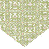 Kleurrijke achtergrond van het retropatroon 2 korte tafelloper (Hoek)