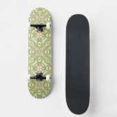 Kleurrijke achtergrond van het retropatroon 2 skateboard (Voorkant)