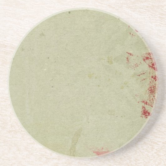 Kleurrijke  achtergrond zandsteen onderzetter (Voorkant)