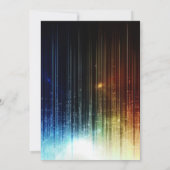 Kleurrijke Adult Joint Dubbele Verjaardag Party Kaart (Achterkant)