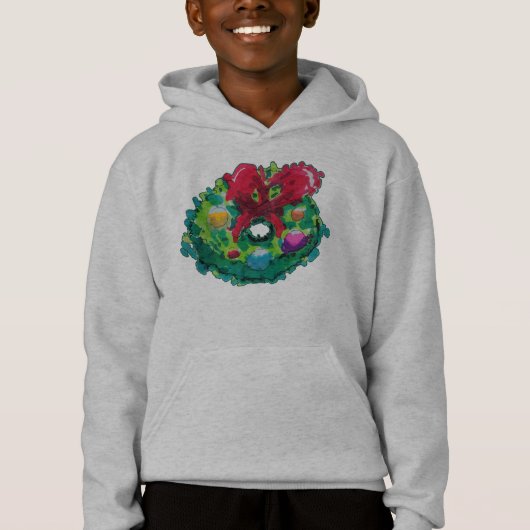 Kleurrijke Adventkrans (Voorkant)