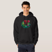 Kleurrijke Adventkrans Hoodie (Voorkant volledig)