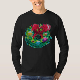 Kleurrijke Adventkrans T-shirt