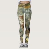 Kleurrijke  afbeelding van vogels leggings (Voorkant)