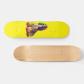 Kleurrijke Afghaanse Hond Persoonlijk Skateboard (Horizontaal)