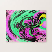 Kleurrijke afgrond puzzel – 252 stuks legpuzzel (Horizontaal)