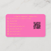 Kleurrijke Afrikaanse Amerikaanse Juneteenth Nail  Visitekaartje (Achterkant)