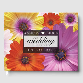 Kleurrijke Afrikaanse Madeliefjes Bloemen Bloemige Gastenboek