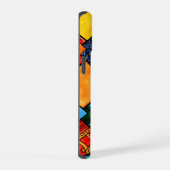 Kleurrijke Afrikaanse Print iPhone 15iPhone / iPad 15 Case (Rechterkant)
