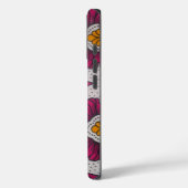 Kleurrijke Afrikaanse stof Motief Art Print Case-Mate iPhone Case (Achterkant / Links)