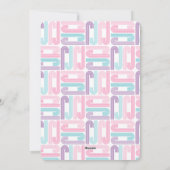 Kleurrijke Afro-Amerikaanse Notenkraker Kerstmis Feestdagenkaart (Achterkant)