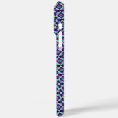 Kleurrijke afstudeercadeaus vierkant patroon Case-Mate iPhone case (Achterkant / Links)