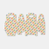 Kleurrijke Afstuderen  Bedankdoosjes (Uitgevouwen)