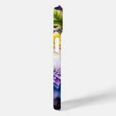 kleurrijke AI kunstbloemen gepersonaliseerd Case-Mate iPhone Case (Achterkant / Rechts)