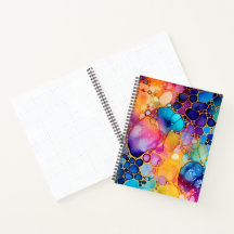 Kleurrijke alcoholinkt waterverven achtergrond