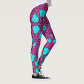 Kleurrijke All-Over-Print Leggings (Rechts)