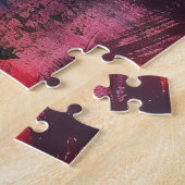 Kleurrijke allegorie Abstracte kunst Legpuzzel (Zijkant)