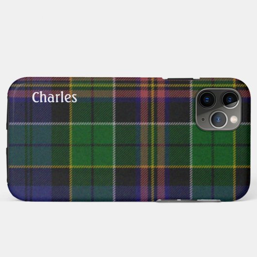Kleurrijke Allison Tartan Plaid Case-Mate iPhone Case (Achterkant (horizontaal))