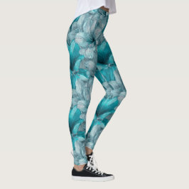 Kleurrijke Amaryllis Bloem Fitness Cardio Leggings