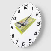 Kleurrijke Amerikaanse geld en munten Grote Klok (Hoek)