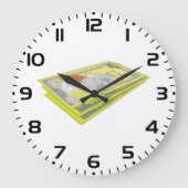 Kleurrijke Amerikaanse geld en munten Grote Klok (Voorkant)