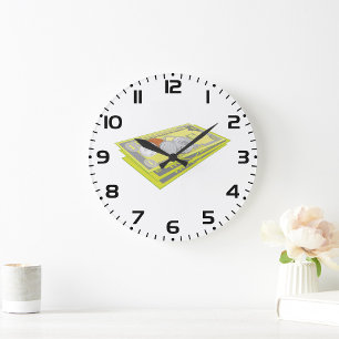 Kleurrijke Amerikaanse geld en munten Grote Klok