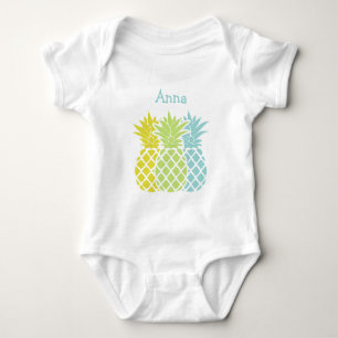 Kleurrijke anananassen romper