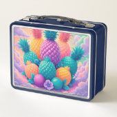 Kleurrijke ananas 1e klas ster 2025 (Achterkant)