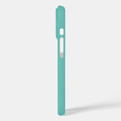 Kleurrijke Ananas Mint Groen Case-Mate iPhone Case (Achterkant / Links)