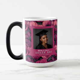 Kleurrijke Anemonen Patroon Moeder Afstudeercadeau Magische Mok