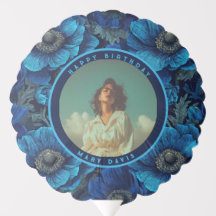 Kleurrijke Anemoon Foto Ballon Voor Elk Feestje