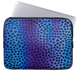 Kleurrijke Animal Print Art Laptop Hoesje Laptop Sleeve