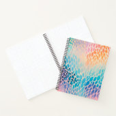 Kleurrijke Animal Print Art Spiral Notitieboek (Binnen)