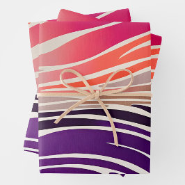 Kleurrijke Animal Print Art Wrapping Papiervellen Inpakpapier Vel