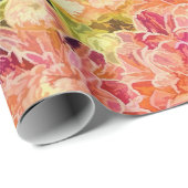 Kleurrijke Anjer cadeau papier (Rol Hoek)