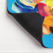 Kleurrijke anjers, pop muismat (Hoek)