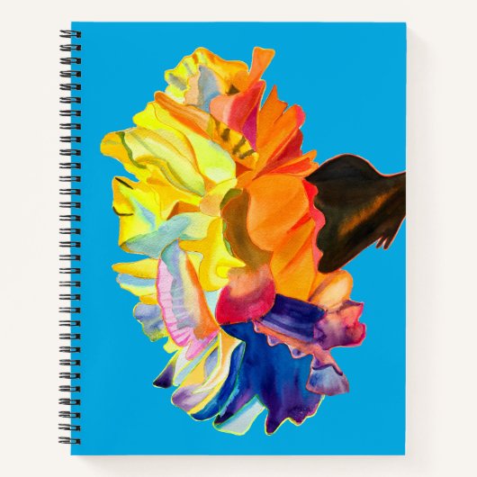 Kleurrijke anjers, pop notitieboek (Voorkant)