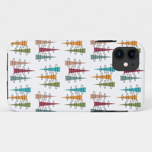 Kleurrijke Antenne Case-Mate iPhone Case (Achterkant (horizontaal))