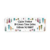 Kleurrijke Antenne Etiket (Voorkant)