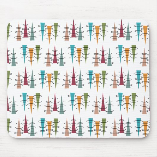 Kleurrijke Antenne Muismat (Voorkant)