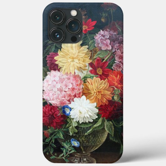 Kleurrijke Antiek bloemen maken nog steeds kunst Case-Mate iPhone Case (Achterkant)