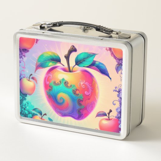 Kleurrijke appel 1e klas ster 2026 (Achterkant)