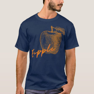 Kleurrijke appel Apple 1 T-shirt