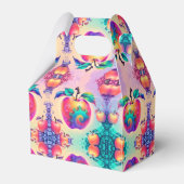 Kleurrijke appel bedankdoosjes (Voorkant Zijde)