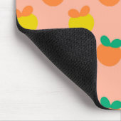 Kleurrijke appels muismat (Hoek)