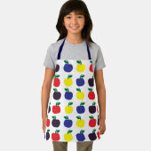 Kleurrijke appelvruchten Kinder Schort (Insitu)