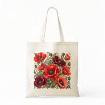 Kleurrijke Aquarel Klaprozen Tuin