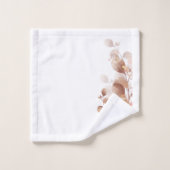 Kleurrijke Aquarel Landelijke Herfst Eucalyptus Bl Bad Handdoek (Wasdoekje)