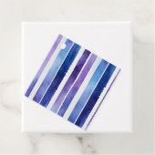 Kleurrijke Aquarel Strepen Gift Labels (In situ)