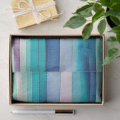 Kleurrijke aquarel strepen weefsel papier (Geschenk)